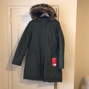 The North Face Arctic Parka Forest Green X Large